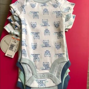 0-3 months short sleeve onesies